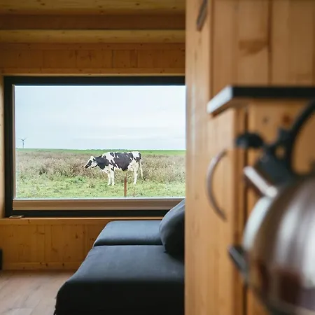 Tiny House Nature 3 Zur Kuhweide - Tiny Village Harlesiel 카롤리넨시엘