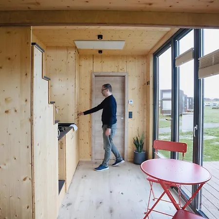 Tiny House Nature 3 Zur Kuhweide - Tiny Village Harlesiel 카롤리넨시엘